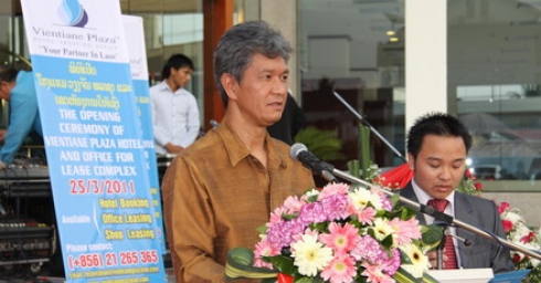 The Opening Ceremony of Vientiane Plaza Hotel and Offices for Lease Complex