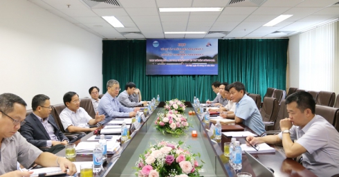 CÔNG TY TNHH ĐIỆN XEKAMAN3 TỔ CHỨC HỌP BÀN VỀ TRIỂN KHAI THI CÔNG CÁC CÔNG VIỆC LIÊN QUAN ĐẾN XỬ LÝ VĨNH CỬU ĐƯỜNG ỐNG ÁP LỰC VÀ MÁI ĐÀO THƯỢNG LƯU NHÀ MÁY – CÔNG TRÌNH THỦY ĐIỆN XEKAMAN3