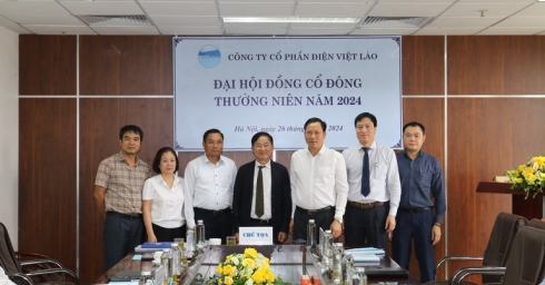 CÔNG TY CỔ PHẦN ĐIỆN VIỆT LÀO TỔ CHỨC THÀNH CÔNG ĐẠI HỘI ĐỒNG CỔ ĐÔNG THƯỜNG NIÊN NĂM 2024